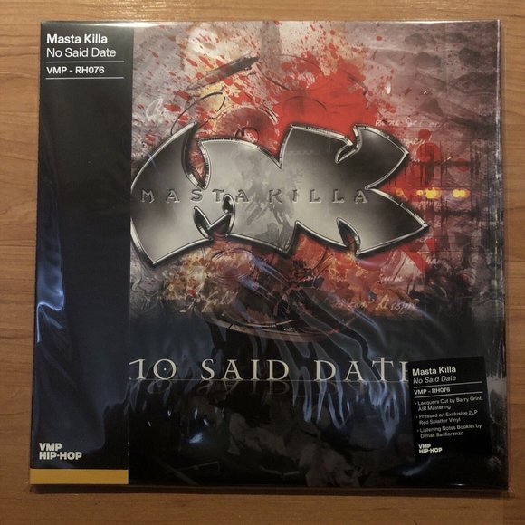 Masta Killa No Said Date 2-LP ~ Exclusive Color Vinyl (Red Splatter) ~Brand New! - Picture 2 of 2